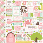 Набор бумаги Bundle of Joy Girl A New Addition 30х30 см - Image 8