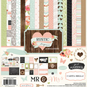 Набор бумаги Rustic Elegance Collection Kit 30х30 см от Carta Bella