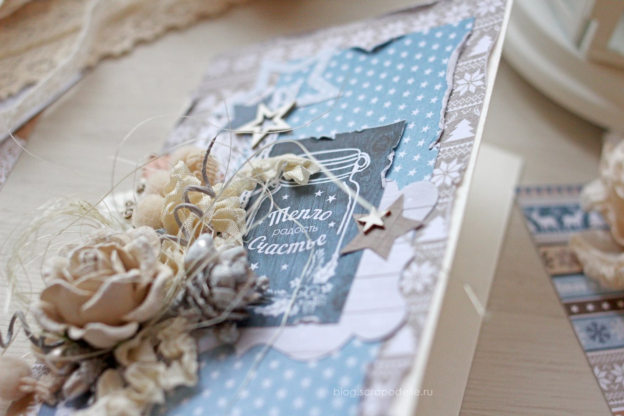 Открытка из коллекции Rustic Winter от СкрапМир 2