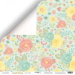 Лист Яркие цветы из коллекции Scrapmir Simple Flowers