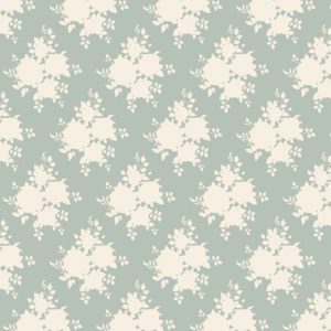 Ткань Тильда Sally Blue green отрез 27х50 см Ткань Тильда Sally Blue green