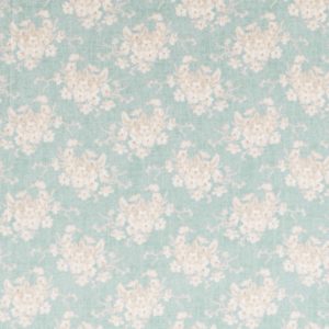 Ткань Тильда White Flower teal отрез 27х50 см Ткань Тильда White Flower teal