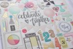Чипборд Confetti с золотым фольгированием