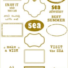 Калька SEA adventure - frames, артикул 100281