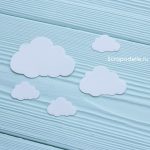 Вырубка набор облачков