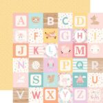 Лист "Alphabet Blocks" коллекция Hello Baby Girl