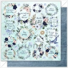 Лист Royal sea коллекция "Marine Bloom" Summer Studio, SS26022020-4