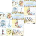 Лист карточки коллекция Summer colors от Scrapodelie