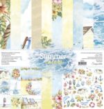 Набор бумаги 30х30 см коллекция Summer colors от Scrapodelie