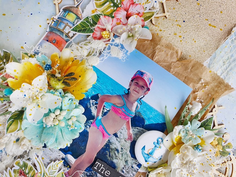 Морская страничка из коллекции "Summer Colors" Люды Кравченко - фото 2 Морская страничка из коллекции "Summer Colors" Люды Кравченко - фото 2