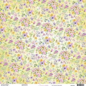 Лист 3 коллекция "Spring Melody" от Scrapodelie SCR210705
