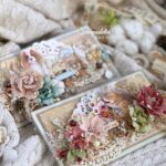 Осенняя открытка-конверт для денег с белочкой