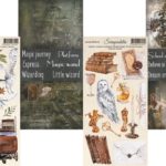 Карточки и элементы коллекция Magical journey 2 шт. 10х20 см