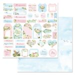 Набор бумаги 30,5х30,5 см "Обнимая счастье", 12 листов (ScrapMania) - Image 3