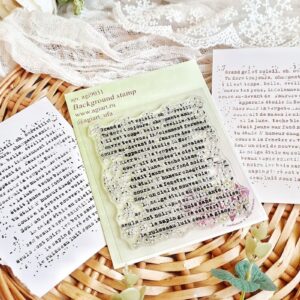 Штамп фоновый "Сквозь года" от AgiArt (agi9031)