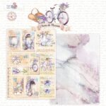 1/3 набора для вырезания "Arоme de Provence" A5 от Dream Light Studio - Image 2
