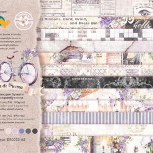 набора бумаги "Arоme de Provence" A5 от Dream Light Studio