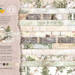 набора бумаги Christmas lights A5 от Dream Light Studio