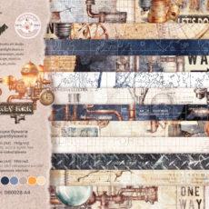1/2 набора бумаги «Only Man» A4 от Dream Light Studio (DB0028-A4) скрапбукинг