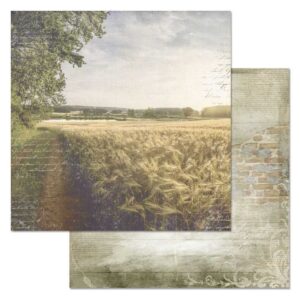 Бумага для скрапбукинга "Родная. Бескрайние луга" (ScrapMania), артикул 242269