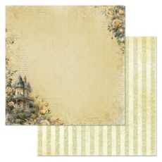 Бумага для скрапбукинга "Затерянная среди роз. Особняк" (ScrapMania) 242257
