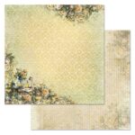 Бумага для скрапбукинга "Затерянная среди роз. Записки" (ScrapMania) 242259
