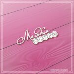Чипборд надпись "Мелодия осени" для скрапбукинга ЧБ-4003