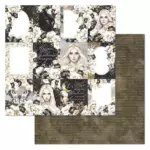 Набор бумаги для скрапбукинга "Звездная незнакомка" 20х20 см ScrapMania - Image 6