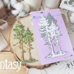 Нож для вырубки "Елки 1590" Fantasy FD-1590 для скрапбукинга