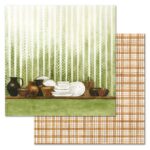 Набор бумаги для скрапбукинга "Рецепты старого буфета" 30,5х30,5 см ScrapMania - Image 8