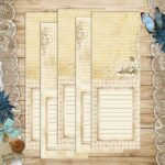 Набор листов "Волшебник. Журналинг 2" 10х30 см ScrapMania (артикул 209242)