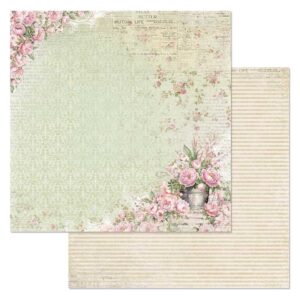 Бумага для скрапбукинга "Шебби шарм. Пудровый аромат" ScrapMania (артикул: 252136)