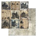 Бумага для скрапбукинга "Заколдованные страницы. Фрагменты" ScrapMania (артикул: 254950)