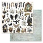 Бумага для скрапбукинга "Заколдованные страницы. Картинки" ScrapMania (артикул: 254952)