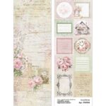 Лист с картинками "Шебби шарм. Карточки мини" ScrapMania (артикул: 253358)