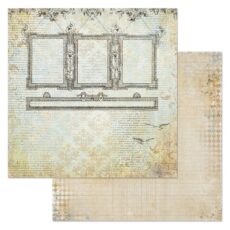 Бумага для скрапбукинга "Эхо прошлого. Багеты картин" ScrapMania (артикул: 250959)