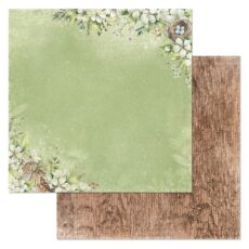 Бумага для скрапбукинга "На лесной опушке. Семейное дерево" ScrapMania (артикул: 254873) на тему Животные и птицы
