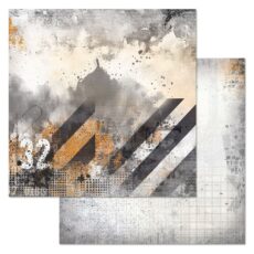 Бумага для скрапбукинга "Стальное сердце. Максимум" ScrapMania (артикул: 258138) на тему Мужская