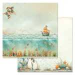Набор бумаги для скрапбукинга "Маленький пират" 30х30 см ScrapMania - Image 7