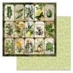 Набор бумаги для скрапбукинга "Заповедник" 20х20 см ScrapMania - Image 12